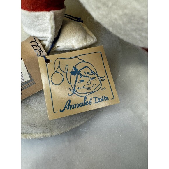 Annalee Vintage 1995 Drummer Boy on Snow Base Drum Christmas - Picture 6 of 12